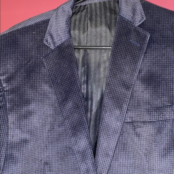 Bachrach velvet feel sport coat. Like new. - Picture 1 of 2